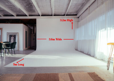 Cyclorama measurements